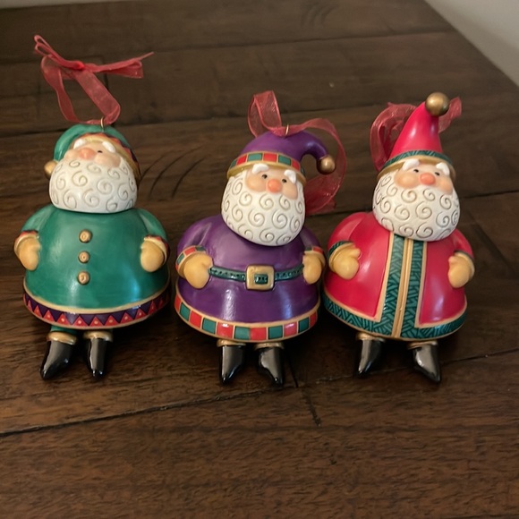 2001 Hallmark Jolly Santa Bells - Picture 2 of 6